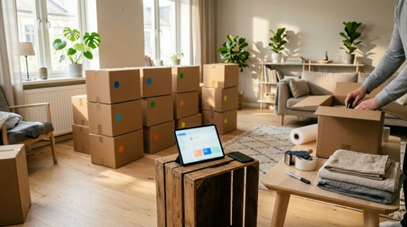 Wohnungswechsel planen: So läuft ein digital erfasster Umzug ab